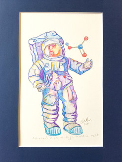 Astronaut and Nitric Acid
